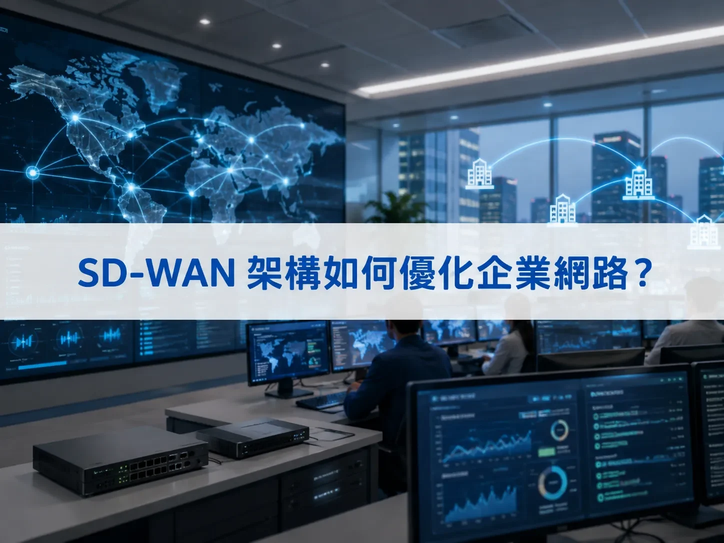 SD-WAN 如何優化網路架構？