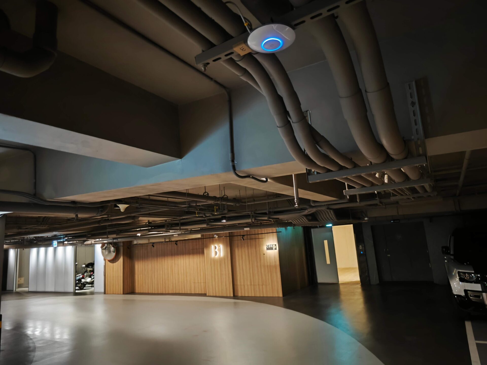地下室網路佈線與使用UniFi AP