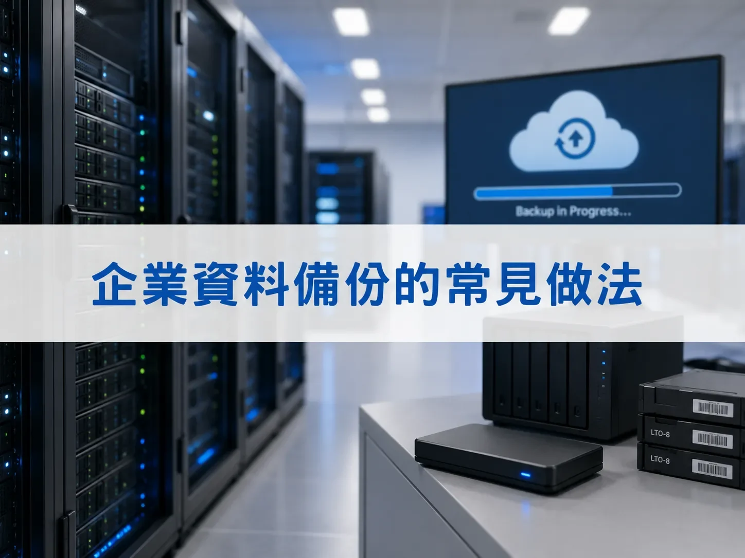 企業資料備份的常見做法