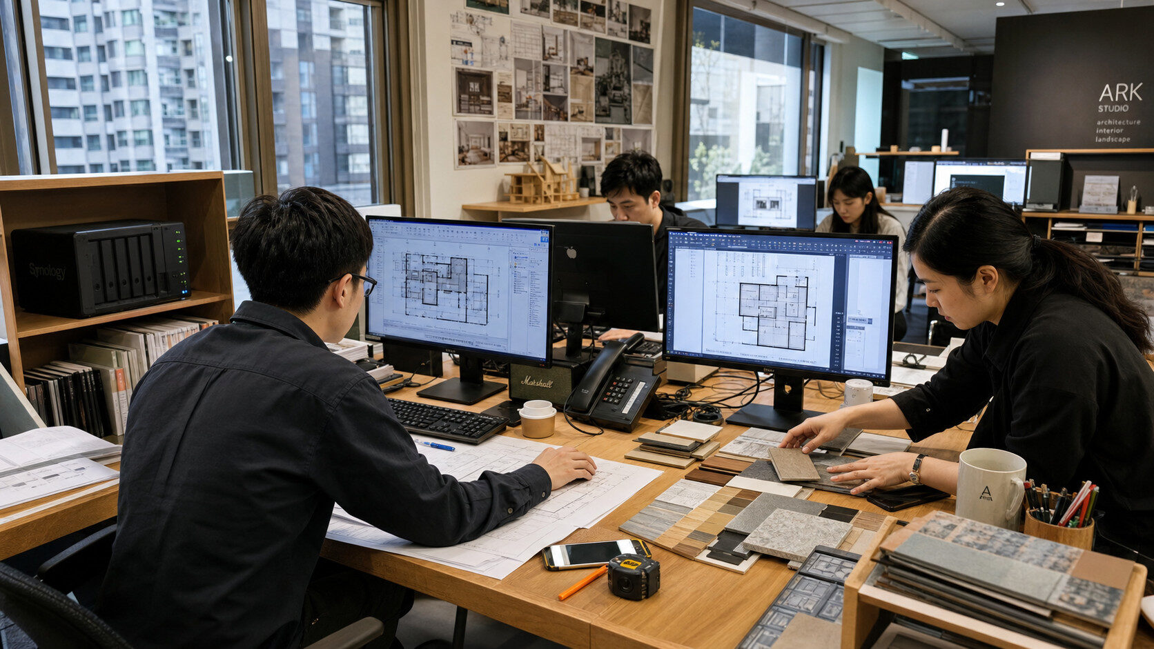 建築師事務所 NAS 建置實景|蓋斯克科技