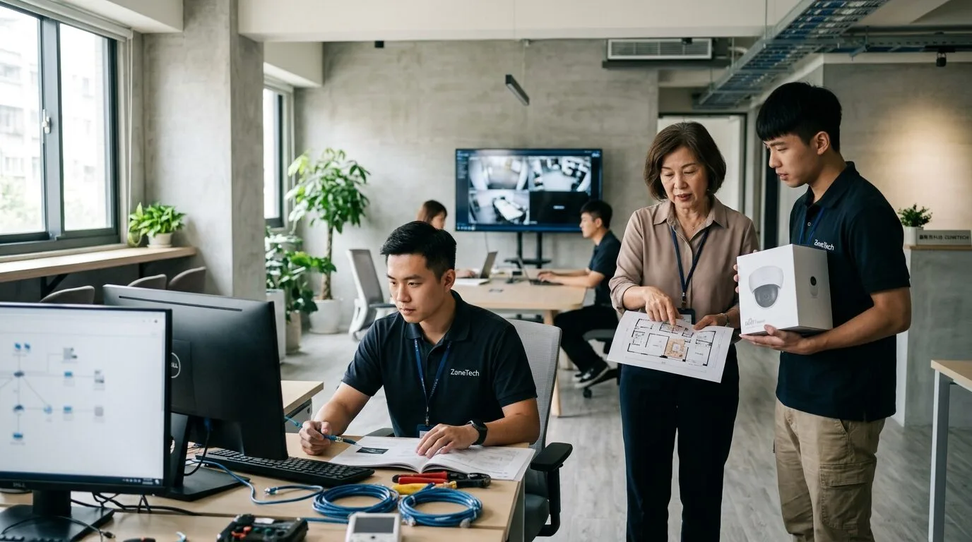 規劃 UniFi Protect 智慧安防的 5 大核心支柱 案場實景照