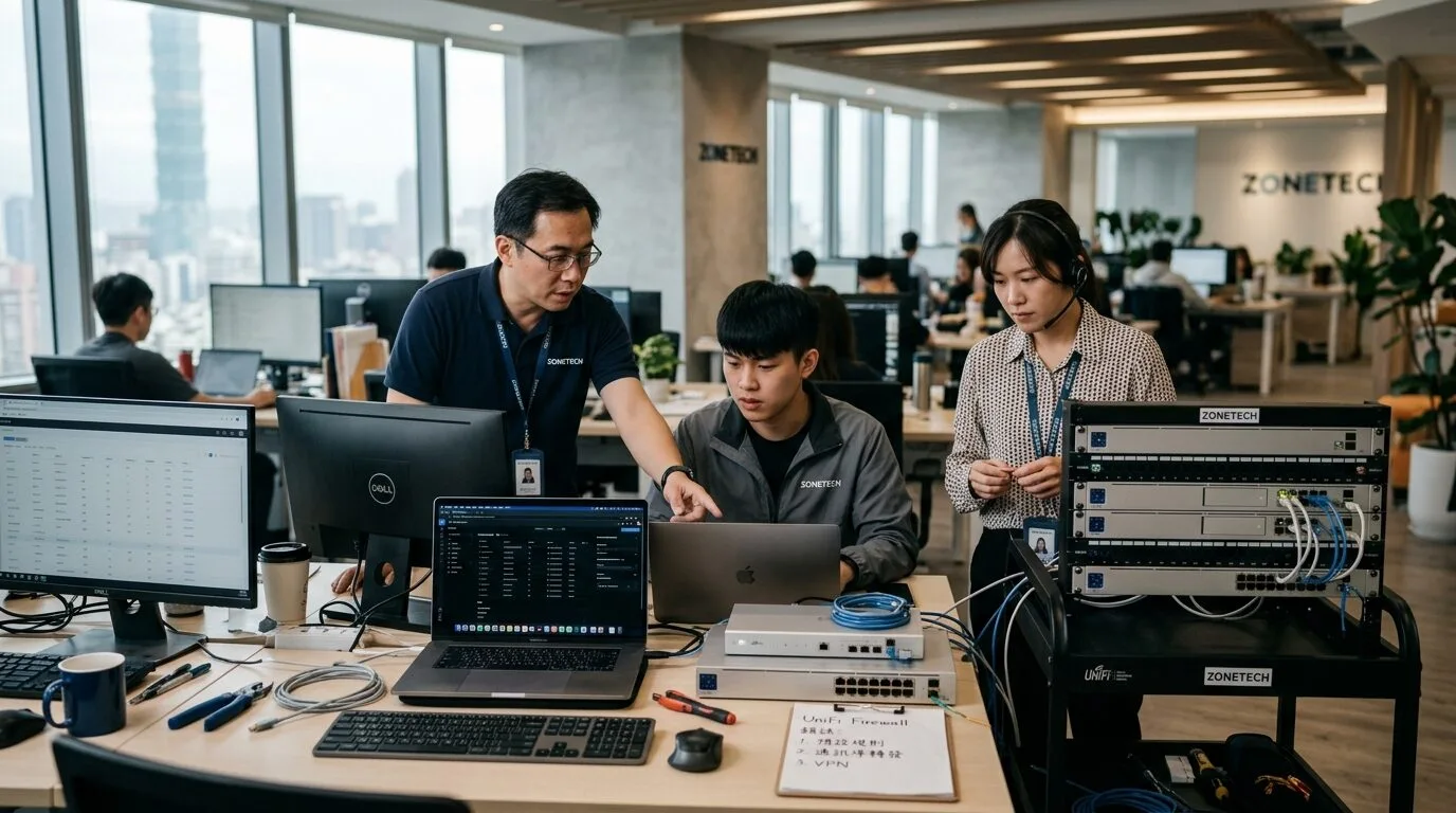 最常見的 3 個 UniFi 防火牆設定錯誤 案場實景照