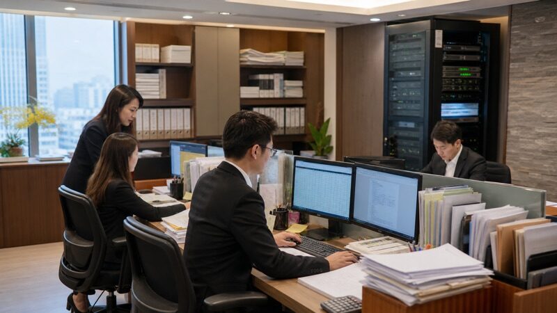 會計師與律師事務所 IT 委外實景：專業人員工作站與機櫃維護｜蓋斯克科技