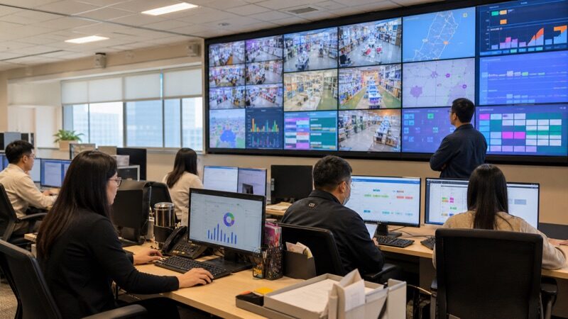 多據點連鎖企業總部 IT 委外實景：集中監控各分店系統狀態｜蓋斯克科技