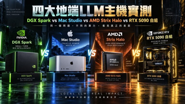 地端 LLM 主機比較