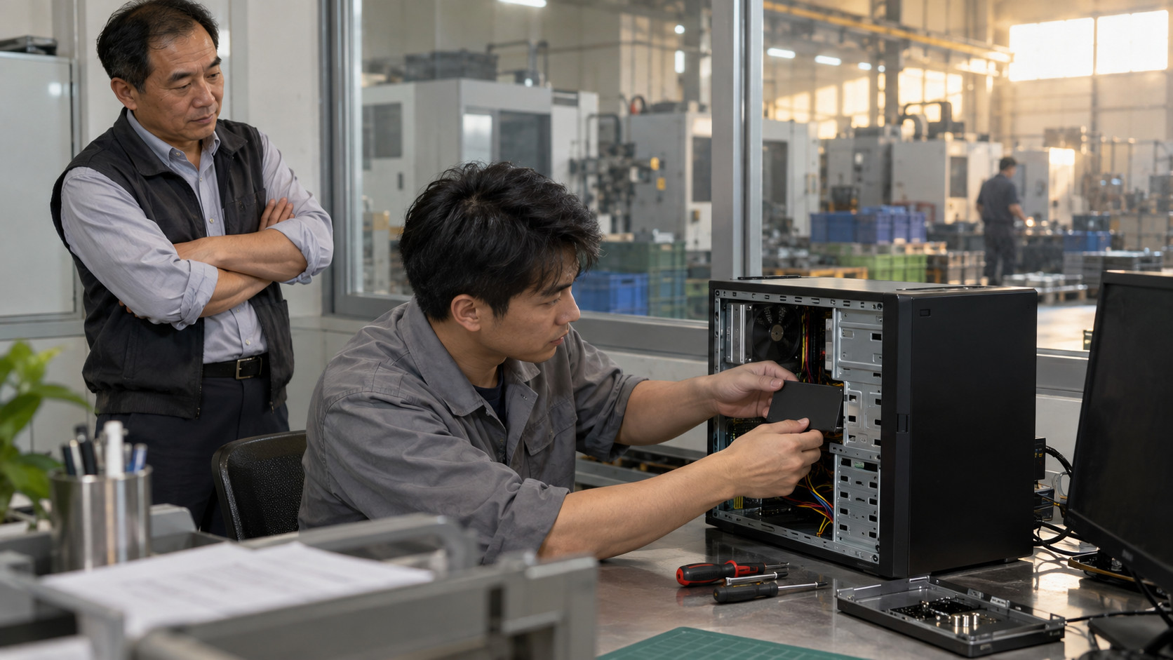 台灣製造業工廠辦公室主機升級與備份情境|蓋斯克科技