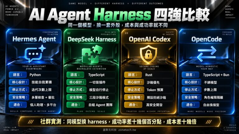 AI Agent Harness 比較