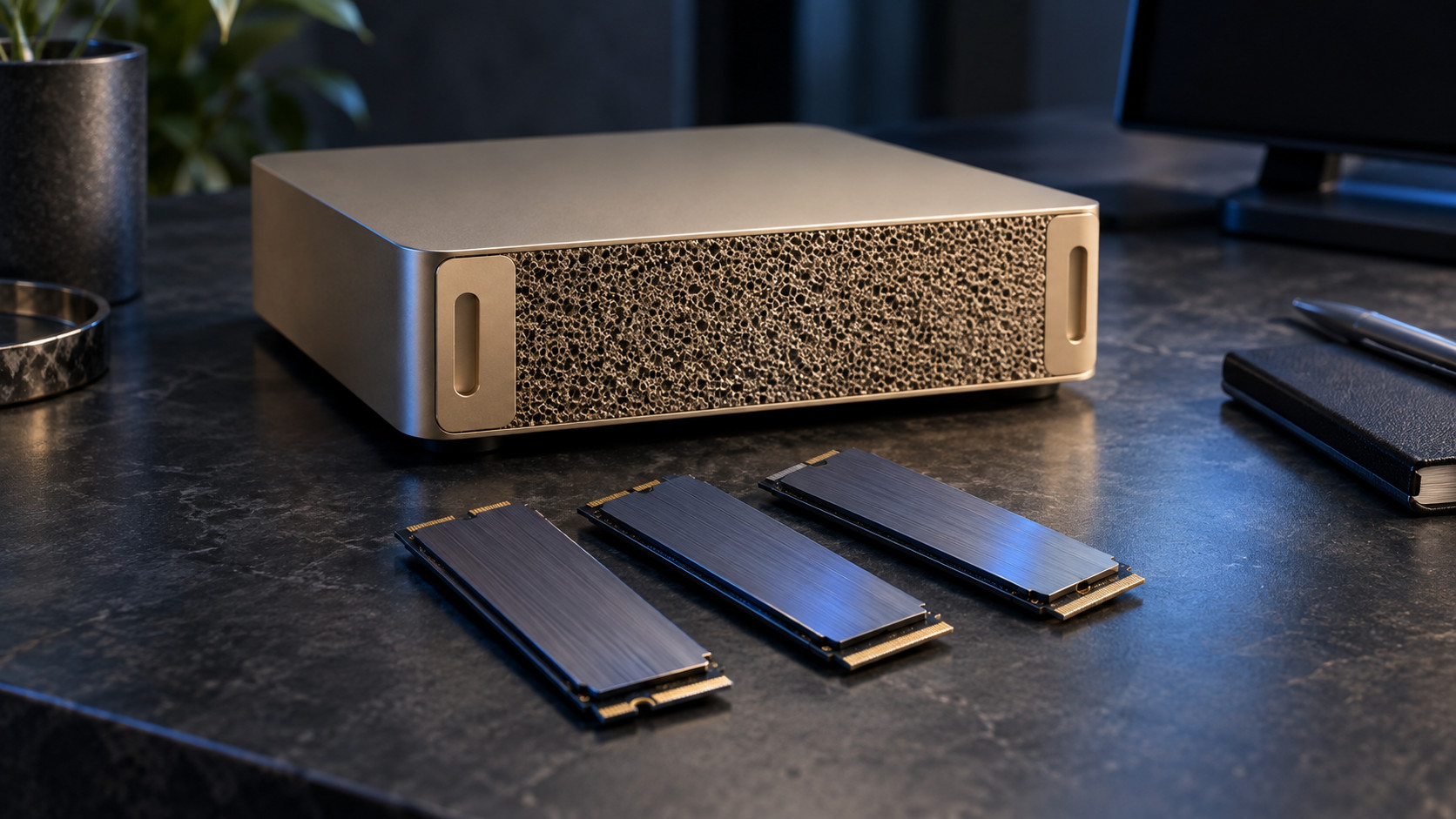 桌上型 AI 電腦與 NVMe SSD 模組|蓋斯克科技