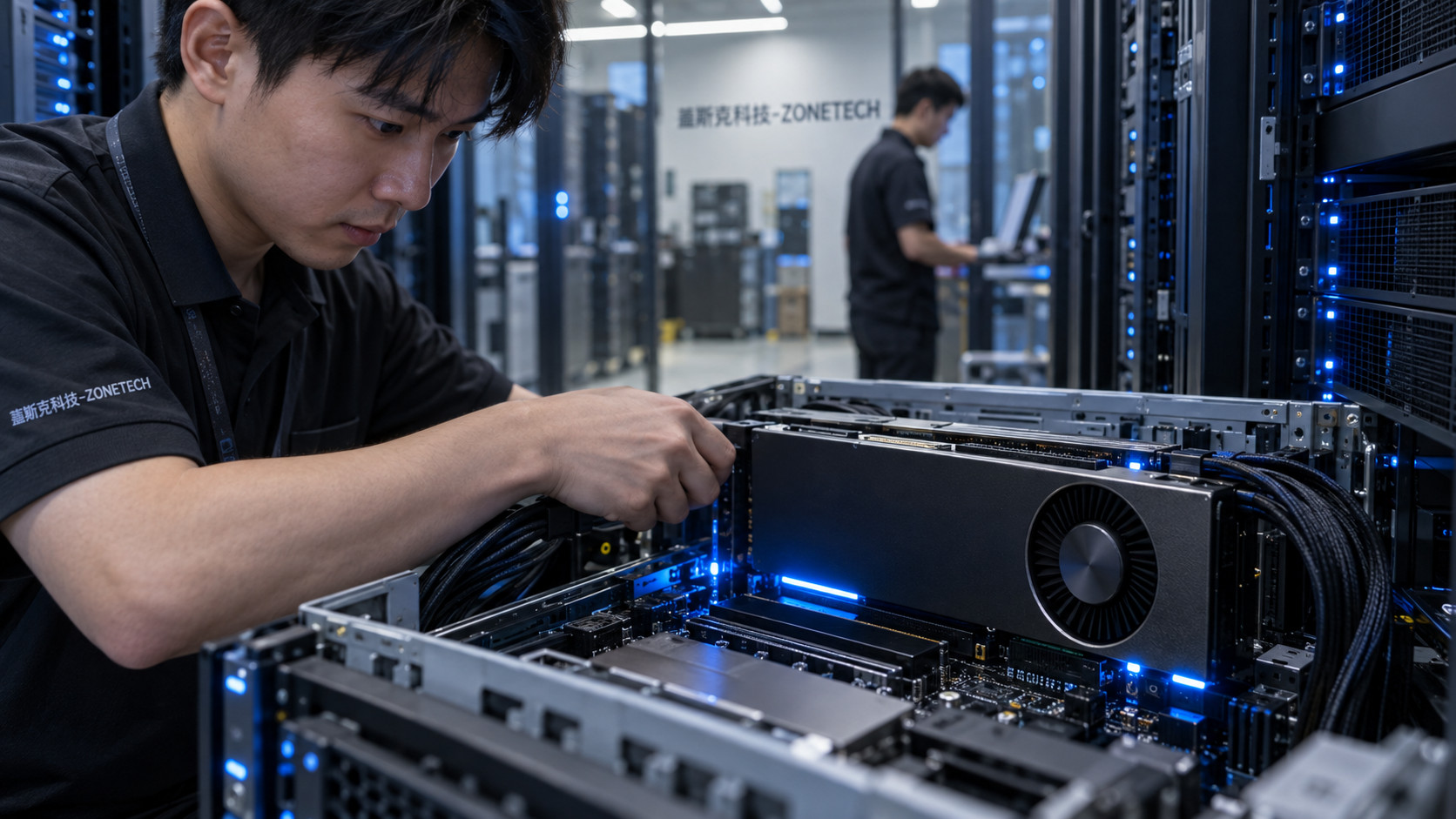 蓋斯克科技工程師安裝RTX PRO 6000團隊推理伺服器|企業地端LLM